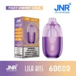 jnr lila kiss 60000 puffs 60k rechargeable disposable vape vape device rechargeable