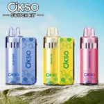 okso switch kit 50000 puffs disposable vape e cigarette mesh coil wholesale airflow
