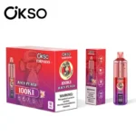 okso tornado 100k puffs disposable vape battery