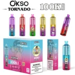 okso tornado 100k puffs disposable vape nicotine 100k puffs
