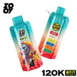 zooy 6 in 1 120k puffs vape 120000 rechargeable 120k puffs