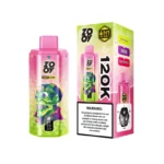 zooy 6 in 1 120k puffs vape 120000 vape pen e cigarette