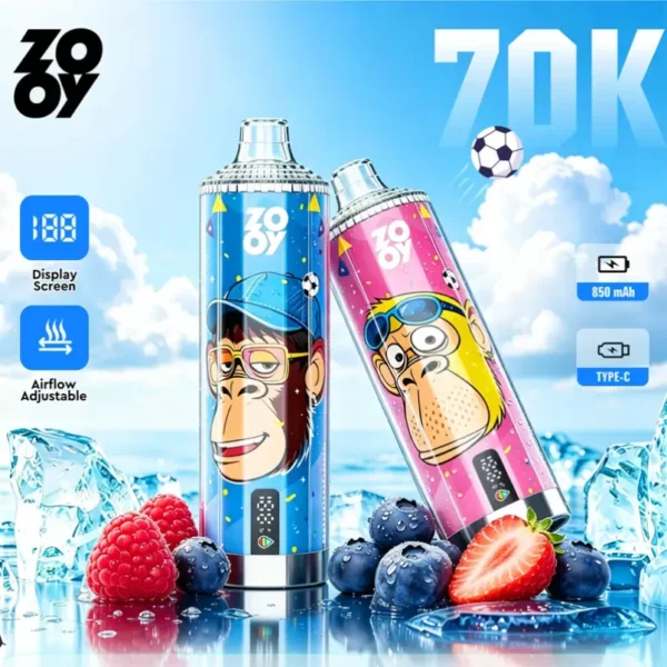 zooy 70k puffs 70000 crystal vape 70k puffs
