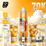 zooy 70k puffs 70000 crystal vape flavor rechargeable vape device